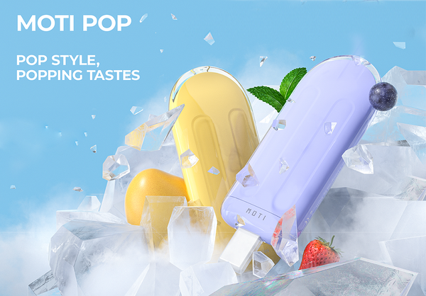 MOTI POP Disposable Vape - Pop Style, Popping Tastes