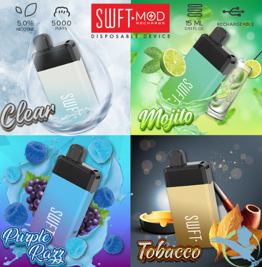 SWFT Mod Disposable Vape 5000 Puffs Review: Unleashing the Ultimate Vaping Experience